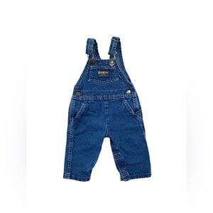 Vintage OshKosh Size 3/6 Months Denim Overalls